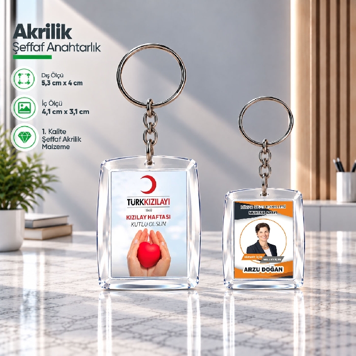 Promosyon Anahtarlık (Zincirli)