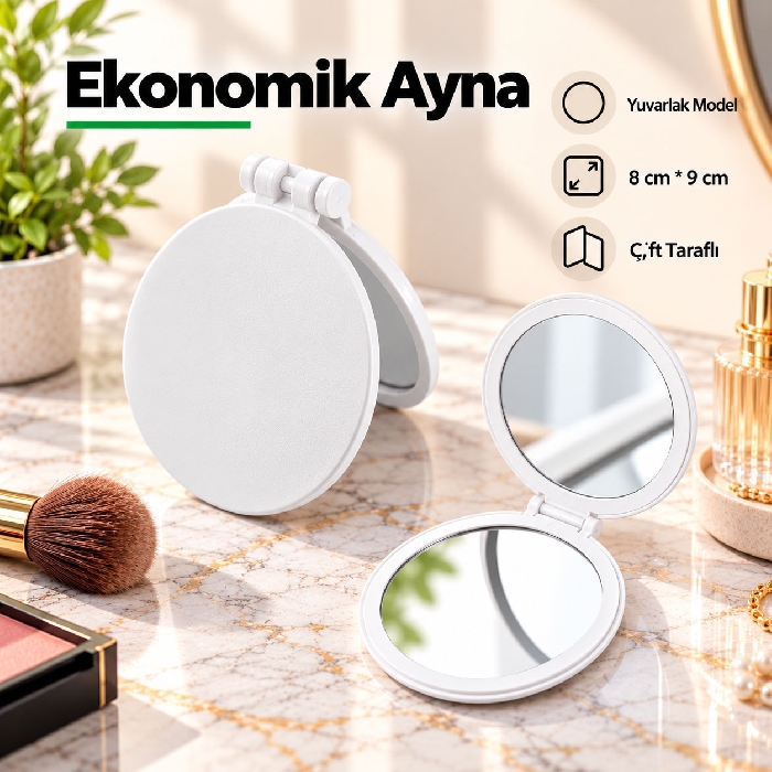 Yuvarlak Cep Aynası