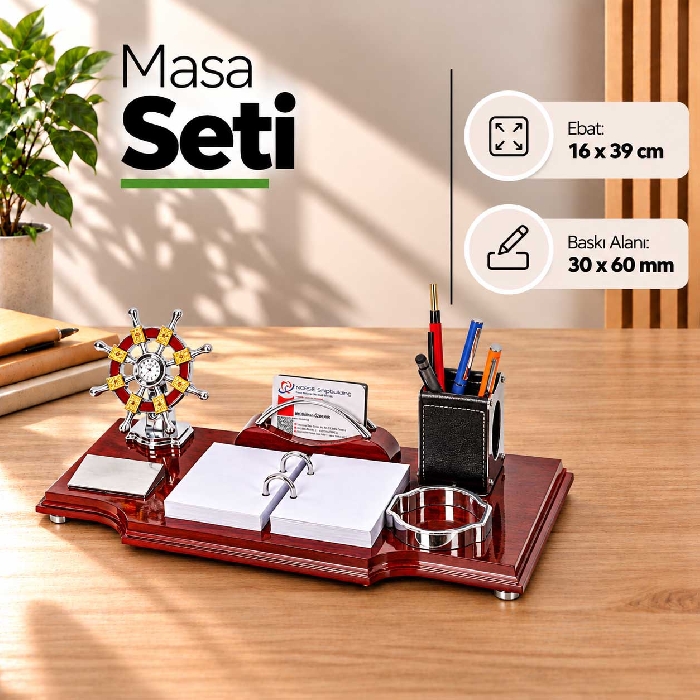 Gemi Dümeni Figürlü Set