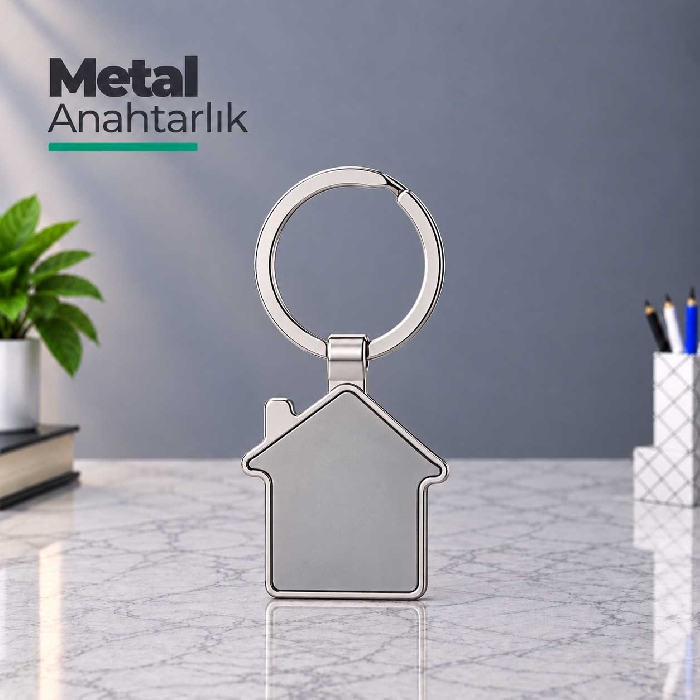 Ev Şekilli Anahtarlık
