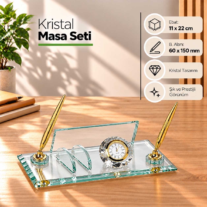 Lüks Kristal Masa Setleri 