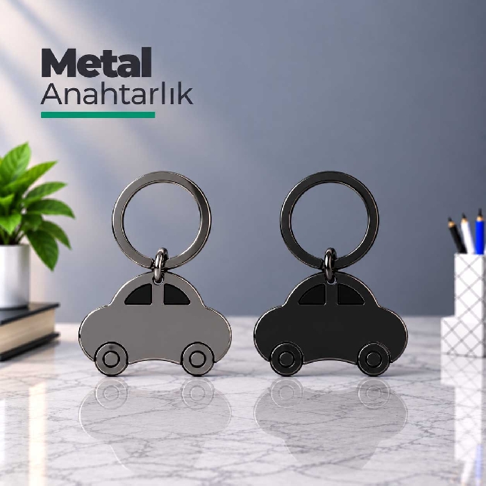 Metal Araba Anahtarlık