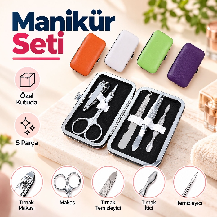 Kutuda 5 Parça Bakım Seti