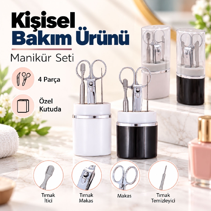 Özel Kutuda Manikür Seti