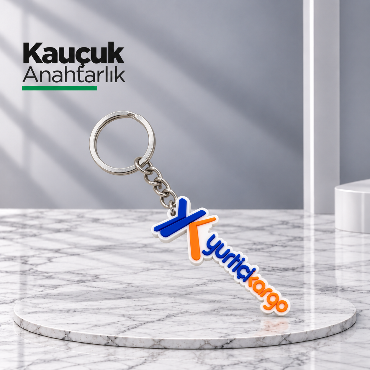Yurtiçi Kargo Promosyon Kauçuk Anahtarlık