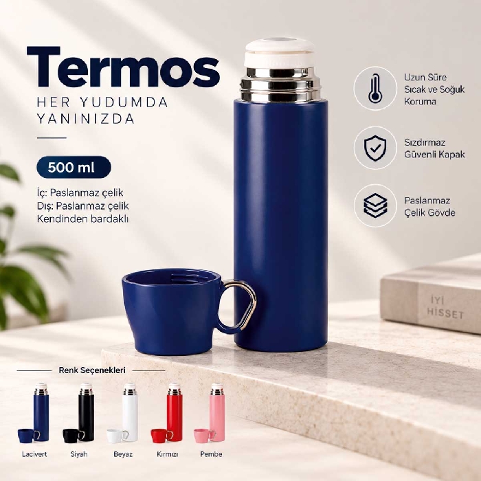 500 ml Çelik Termos