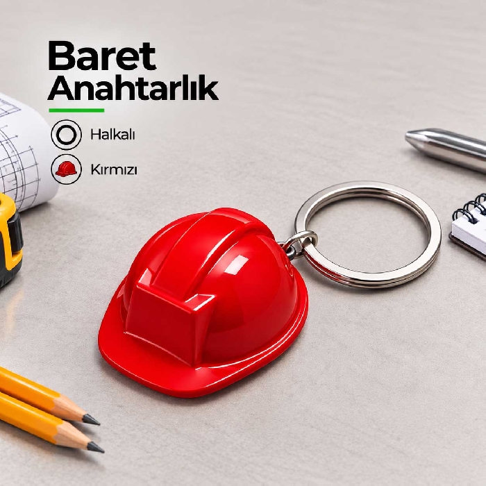 Promosyon Baret Anahtarlık