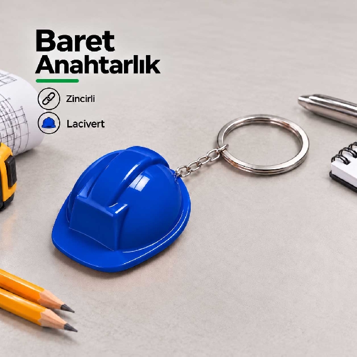 Zincirli Baret Anahtarlık