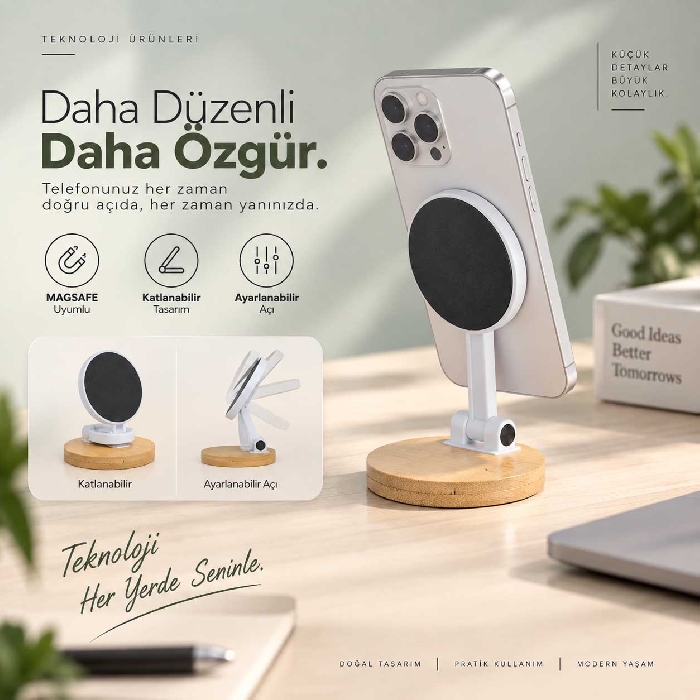 Bambu Telefon Standı