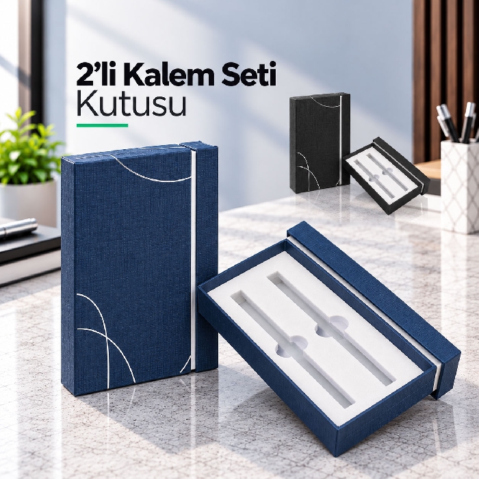 2'li Kalem Kutusu