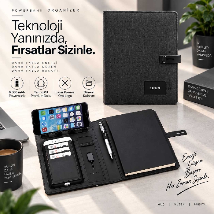 Wireless Powerbank Organizer 