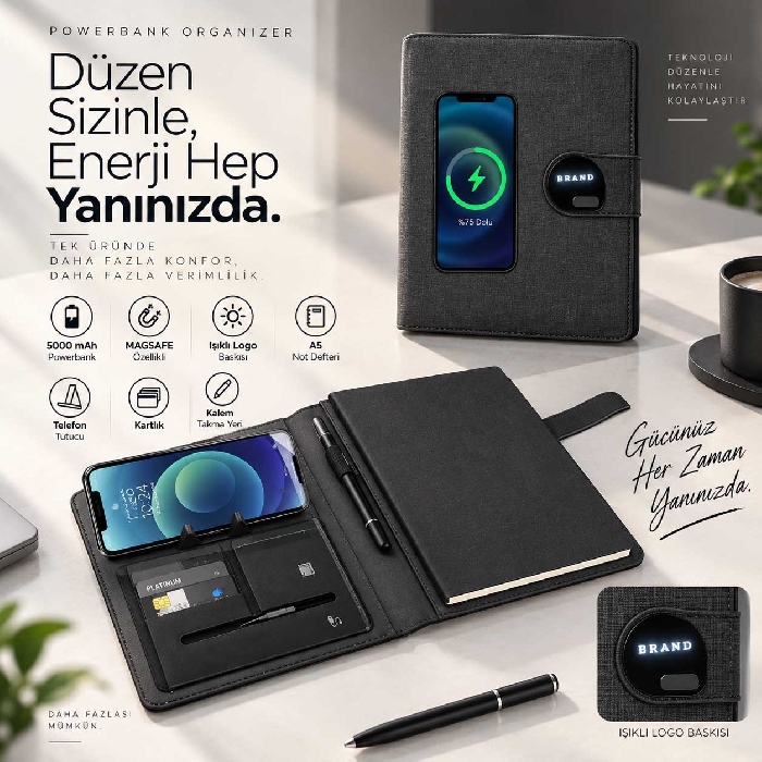 5.000 mAh Powerbank Organizer 