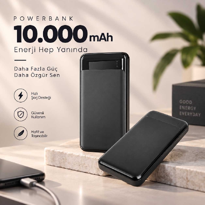 Promosyon Powerbank 10.000 mAh