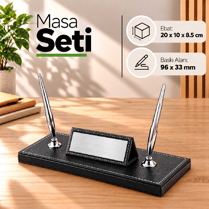 Masa İsimliği ve Kalem Seti