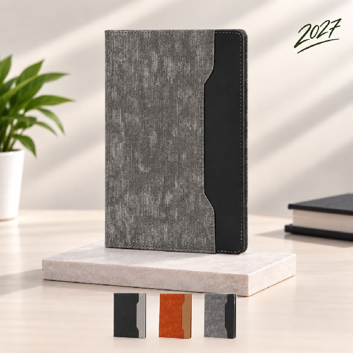 Kart ve Telefon Bölmeli Ucuz Defter