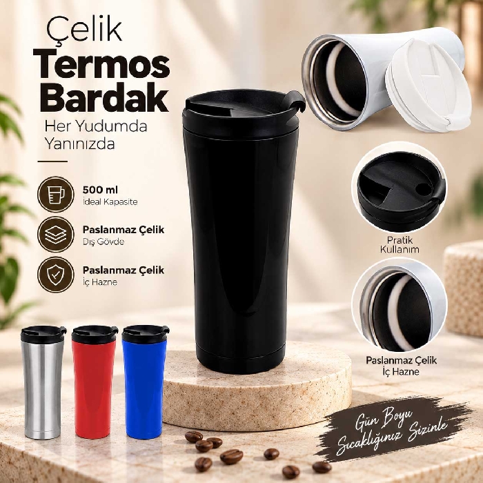500 ml Çelik Termos