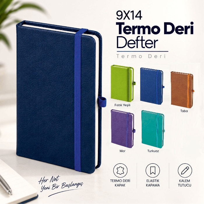 Lastikli Kapak Defter