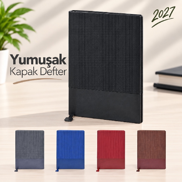 Termo Deri Yumuşak Kapak Defter