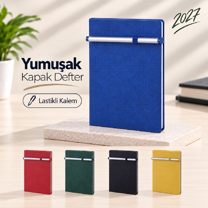 Yumuşak Kapak Defter ve Kalem